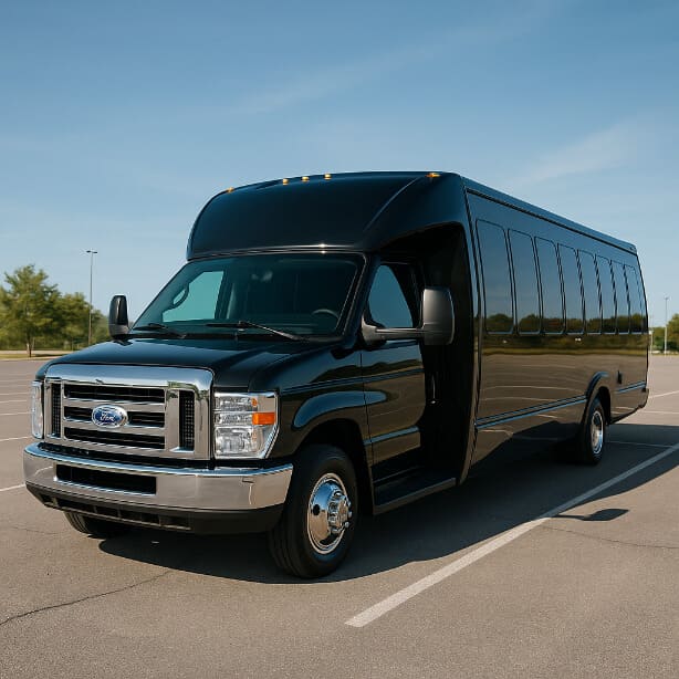 Salinas Shuttle Bus Rentals 18 Passenger Shuttle Bus