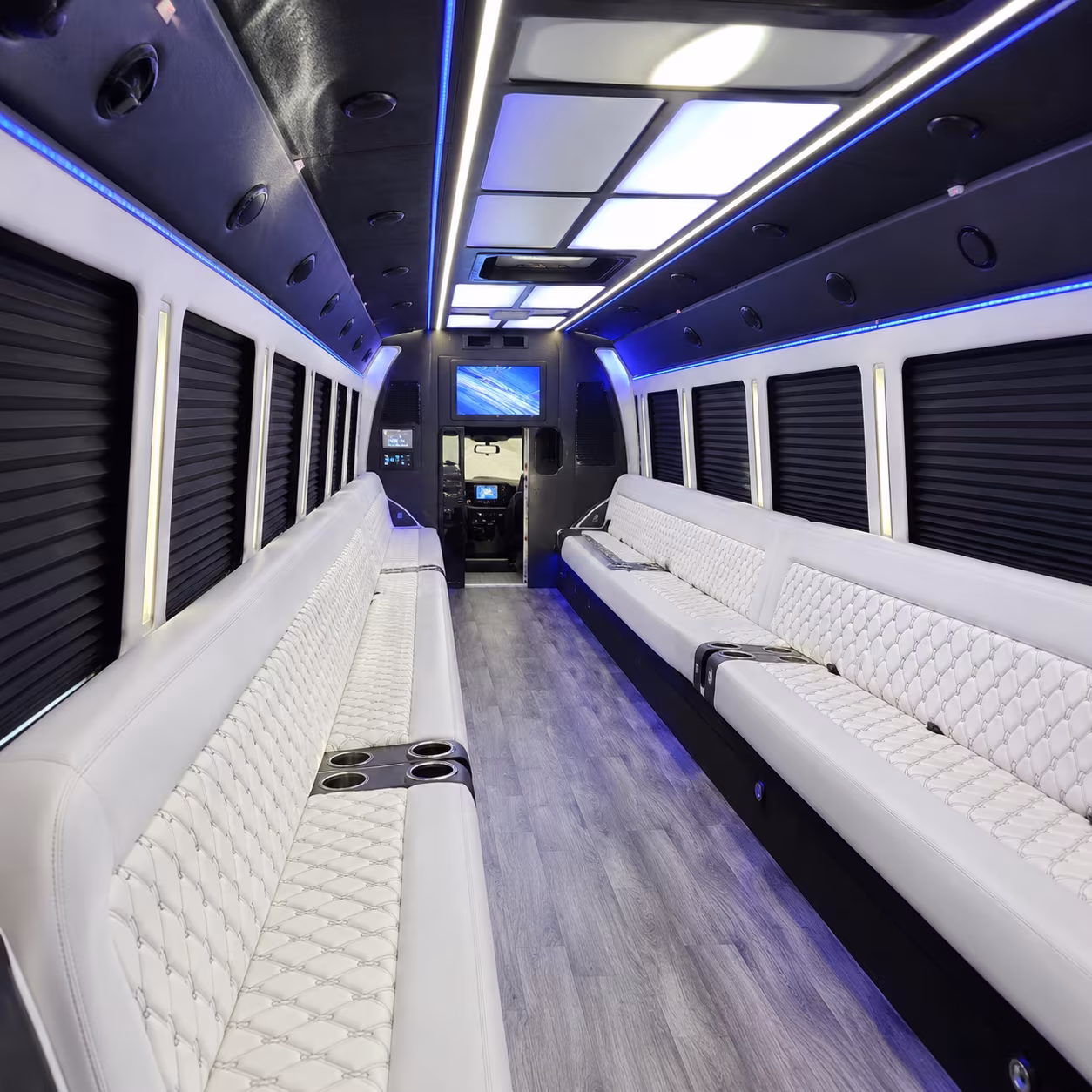 salinas corporate retreat shuttle bus rentals